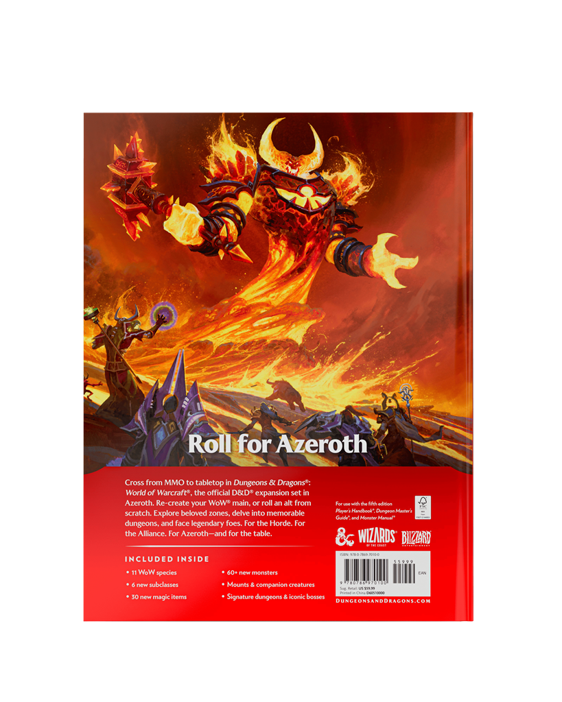 D&D World of Warcraft H/C