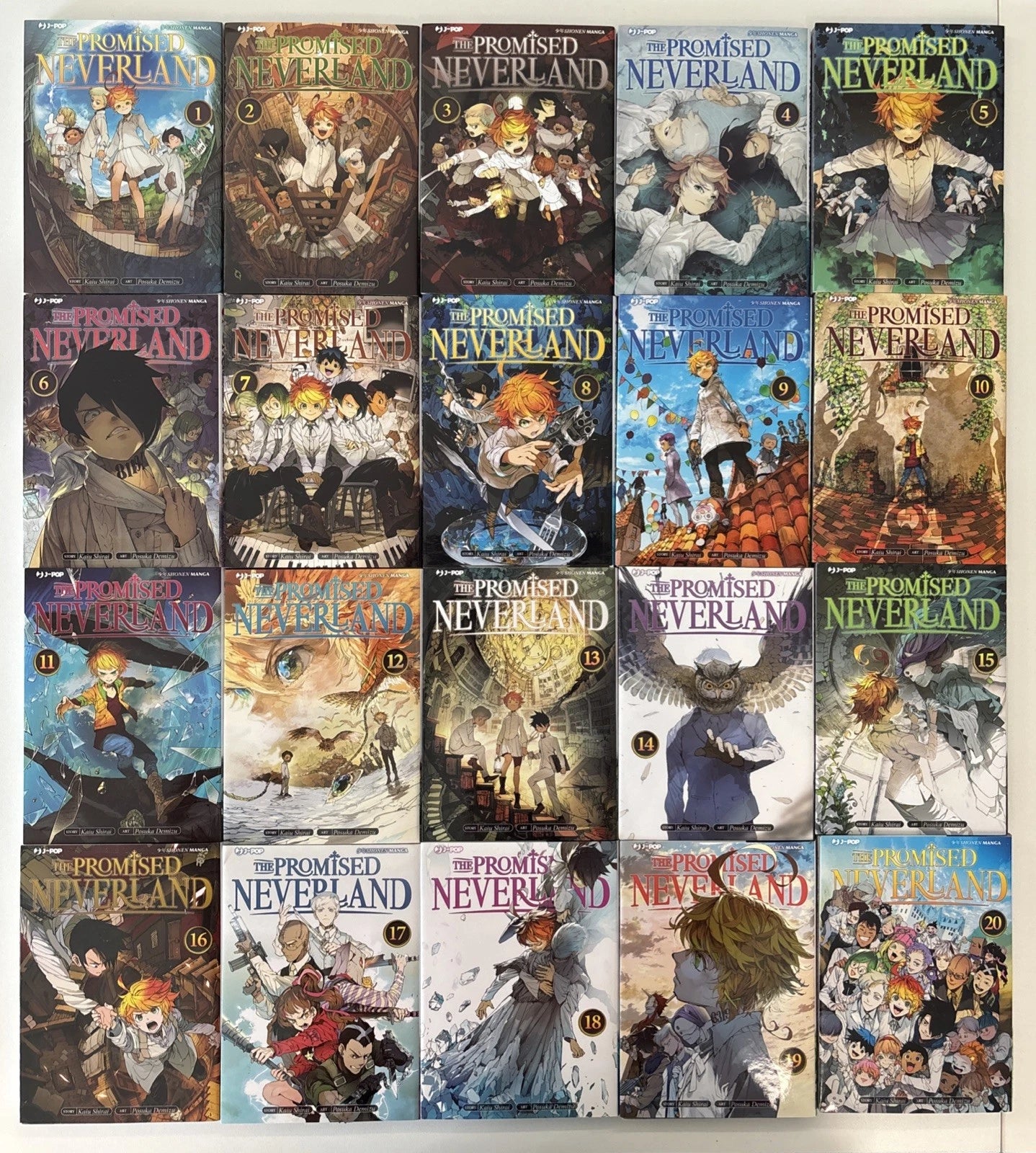 PROMISED NEVERLAND ed. j-pop manga completa USATO