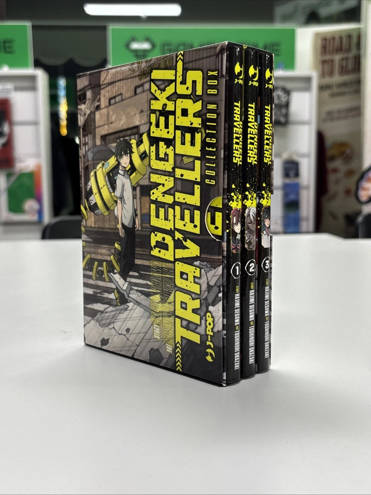 USATO BOX COFANETTO DENGEKI TRAVELLERS J-POP 1-3 COMPLETA