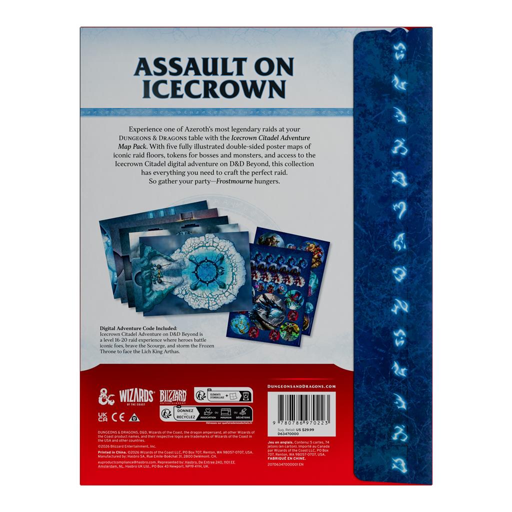 D&D World of Warcraft Adventure Map Pack
