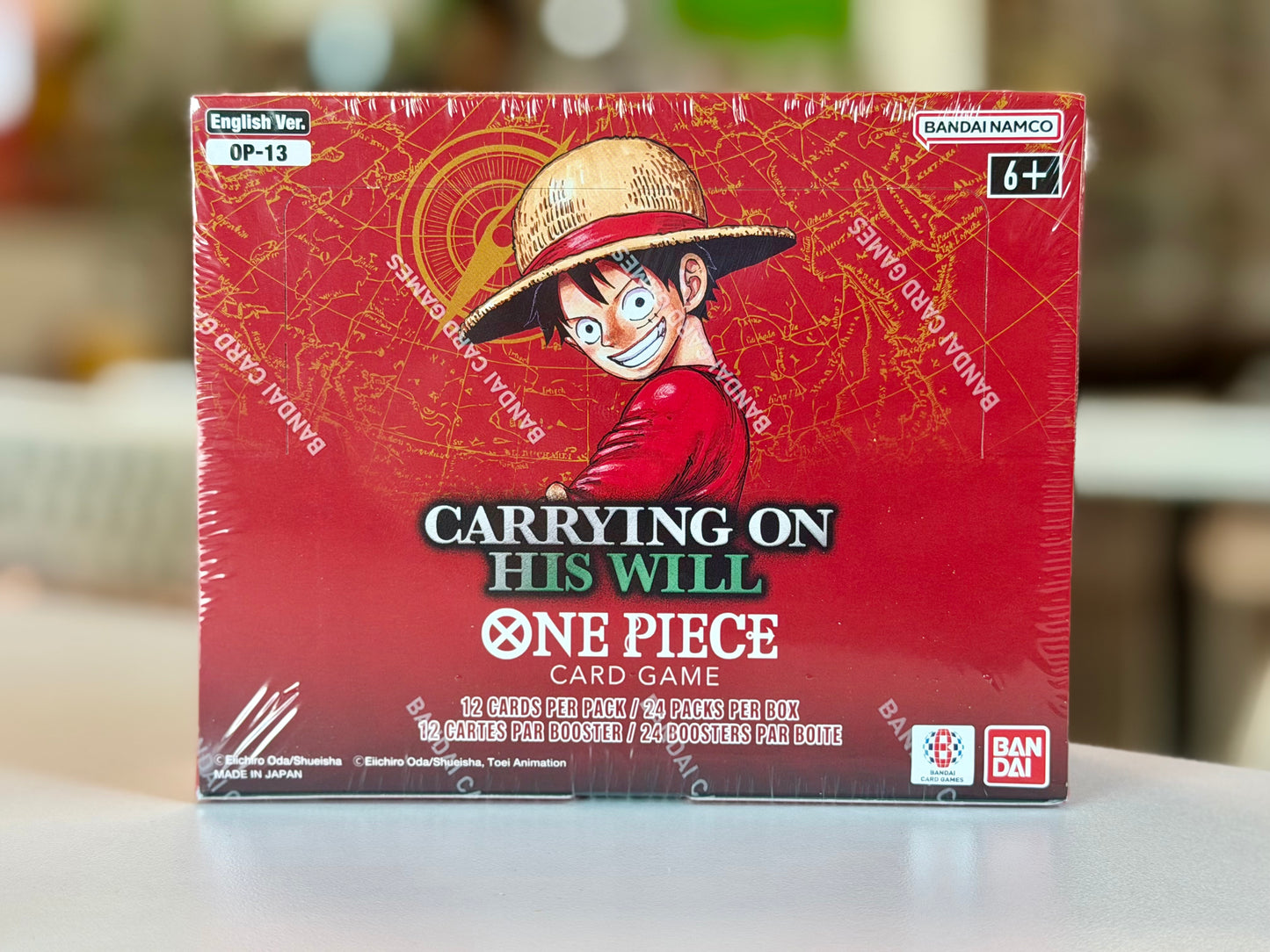 OP-13 Carry On His Will BOX 24 Pack