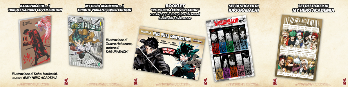 KAGURABACHI X MY HERO ACADEMIA BUNDLE