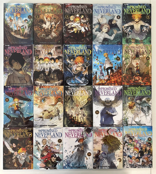 PROMISED NEVERLAND ed. j-pop manga  completa USATO
