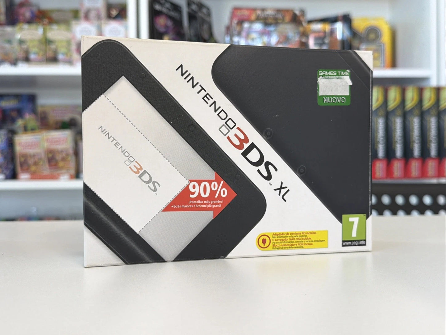 Nintendo 3DS XL Nero USATO + 4 Giochi + Custodia Ufficiale Pokémon