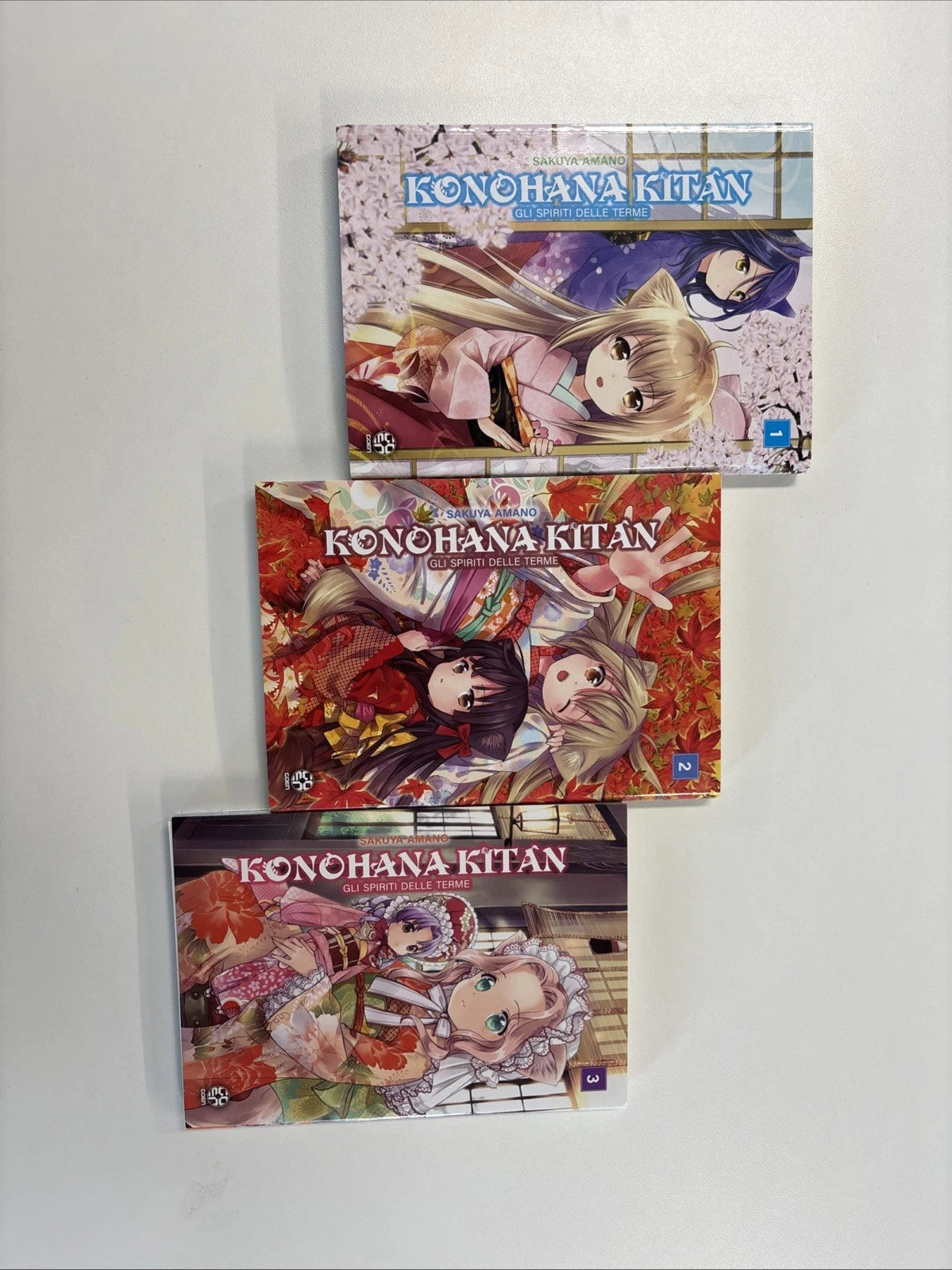 KONOHANA KITAN - GLI SPIRITI DELLE TERME 1-3 USATO