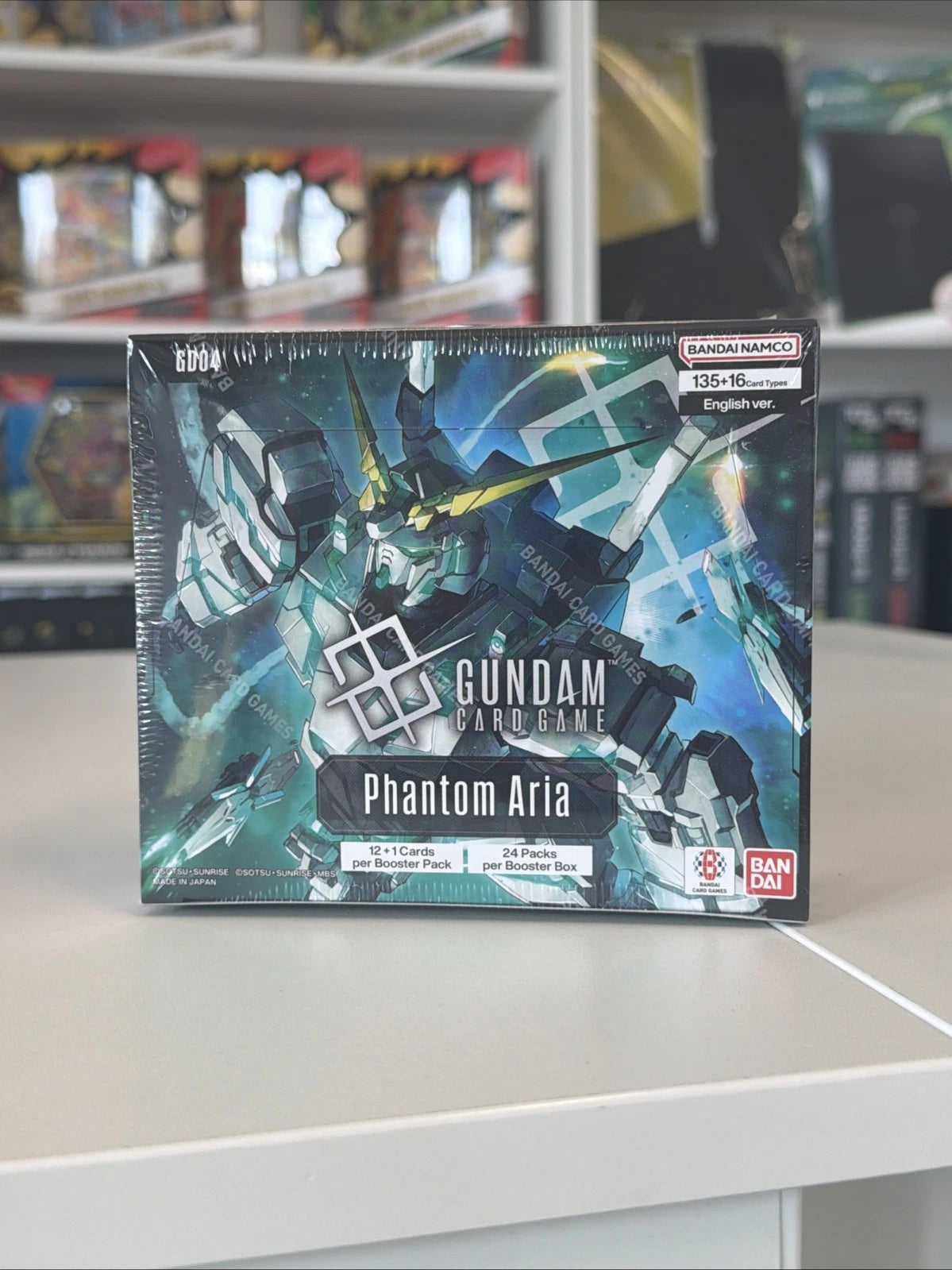 Gundam Card Game - Box GD04 "Phantom Aria" NUOVO SIGILLATO ENG