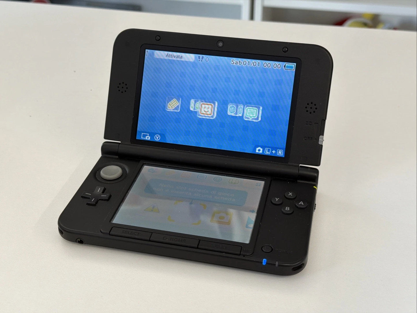 Nintendo 3DS XL Nero USATO + 4 Giochi + Custodia Ufficiale Pokémon
