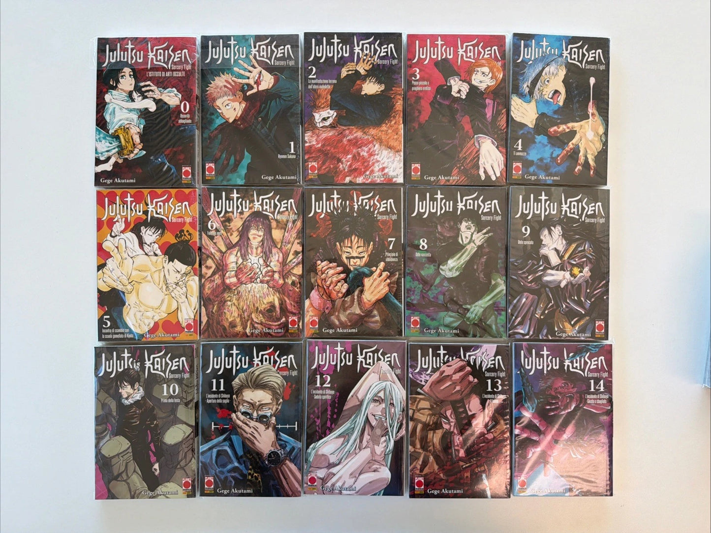 USATO Jujutsu Kaisen 0-22 + Christmas Variant + Segnalibro & Shikishi