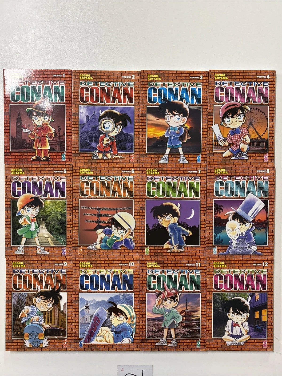 MANGA DETECTIVE CONAN NEW EDITION VOLUMI 1-12 USATO