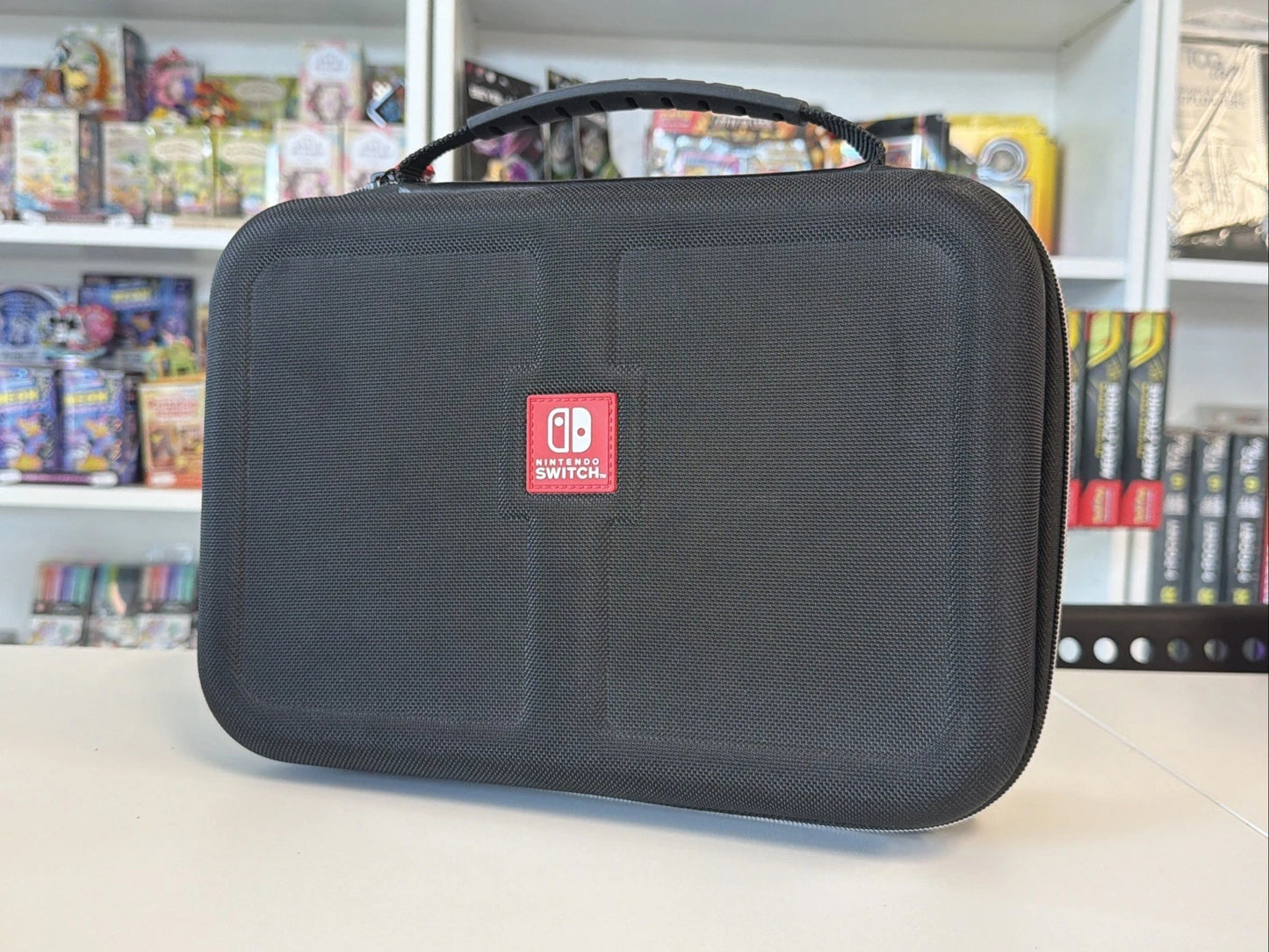 USATO Nintendo Switch Modello OLED HEG-001 Console Portatile - 64GB - Nero/Neon + Accessori